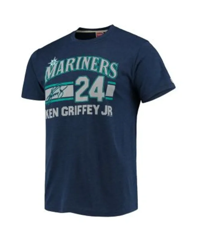 Men's Seattle Mariners Ken Griffey Jr. Mitchell & Ness Royal Cooperstown  Mesh Batting Practice Jersey