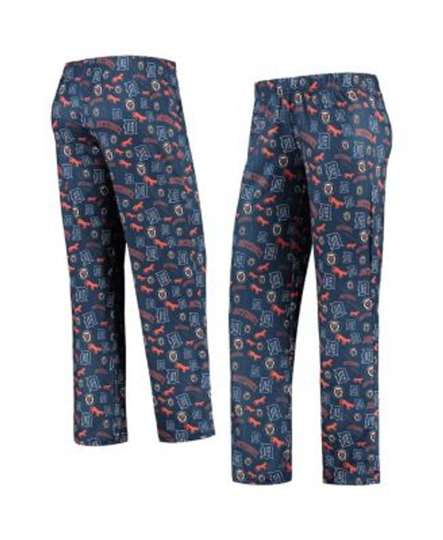 Women's Orange Houston Astros Retro Print Sleep Pants