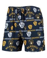 Concepts Sport Men's Navy St. Louis Cardinals Flagship Allover Print Knit  Jam Shorts