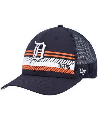 47 Brand Men's Navy Detroit Tigers 1984 World Series Sure Shot Captain  Snapback Hat