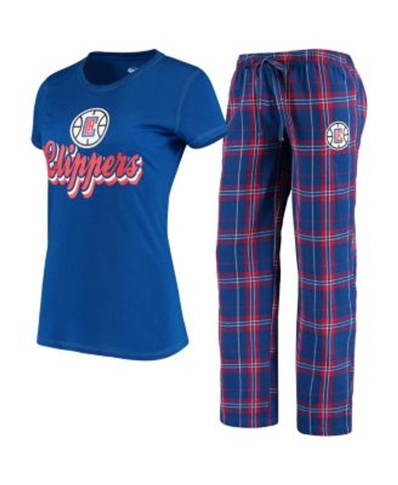 Women's Concepts Sport Red/Royal Chicago Cubs T-Shirt & Pants