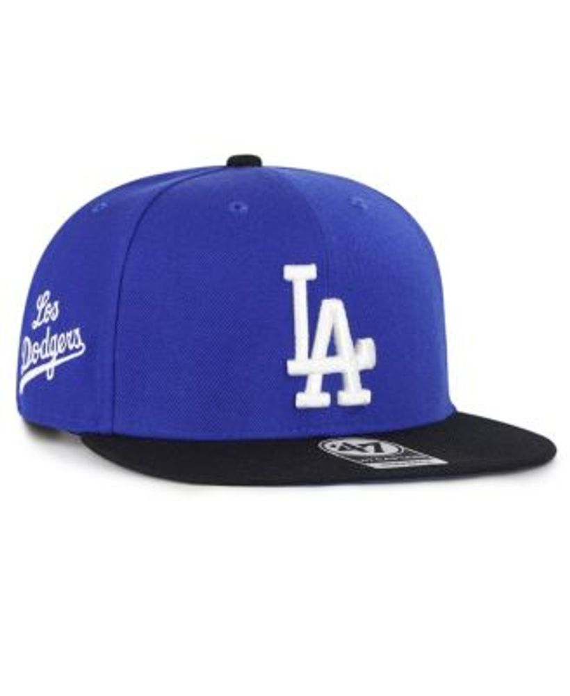 47 Los Angeles Dodgers Corduroy Fitted Hat in Blue for Men