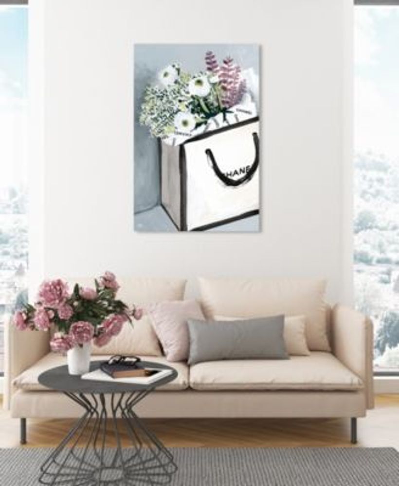 Oliver Gal Fashion Floral Trunk Giclee Art Print on Gallery Wrap