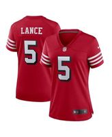 Trey Lance San Francisco 49ers Black Jersey Men's Sizes Available