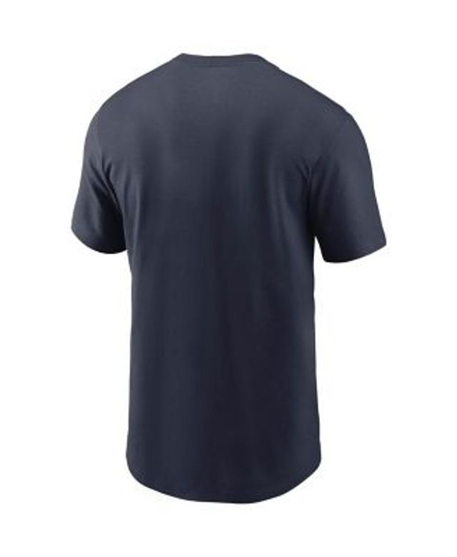 Youth Nike Navy Dallas Cowboys Essential Wordmark Performance T-Shirt