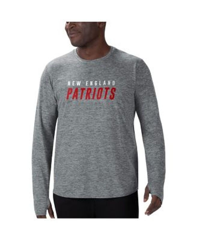 Men's MSX by Michael Strahan Navy New England Patriots Camo Performance  Long Sleeve T-Shirt