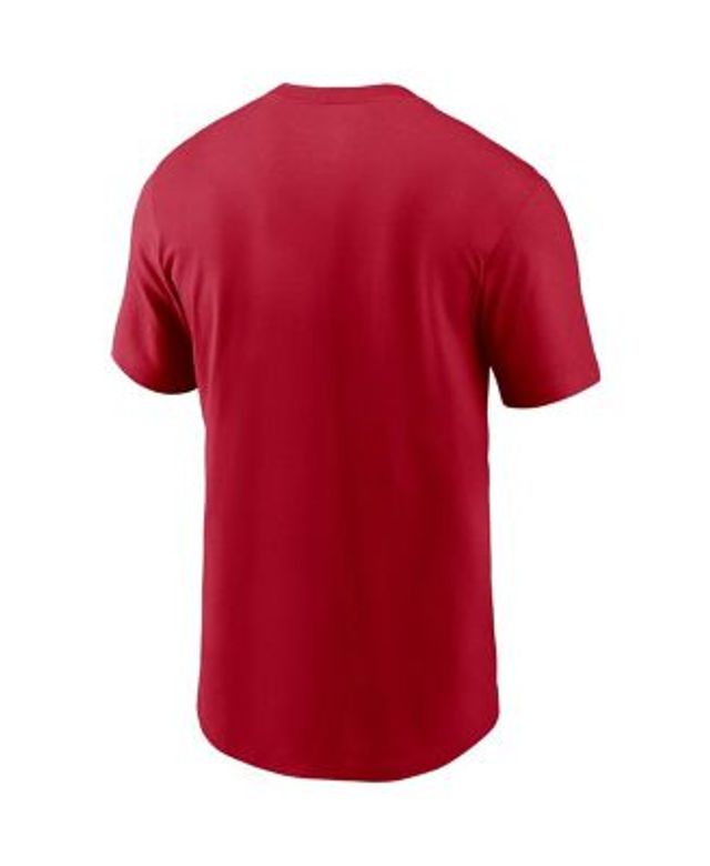 Nike Men's Red Atlanta Falcons Logo Essential Legend Performance T-Shirt