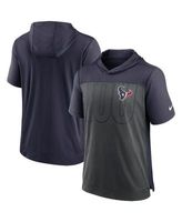 Men's Nike Navy Houston Texans Lightweight Performance Hooded Long