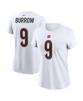 Nike Women's Joe Burrow White Cincinnati Bengals Player Name and Number  T-shirt | Mall of America®