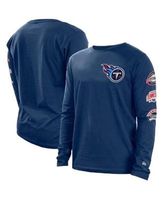 Tennessee Titans MSX by Michael Strahan Camo Long Sleeve T-Shirt - Navy