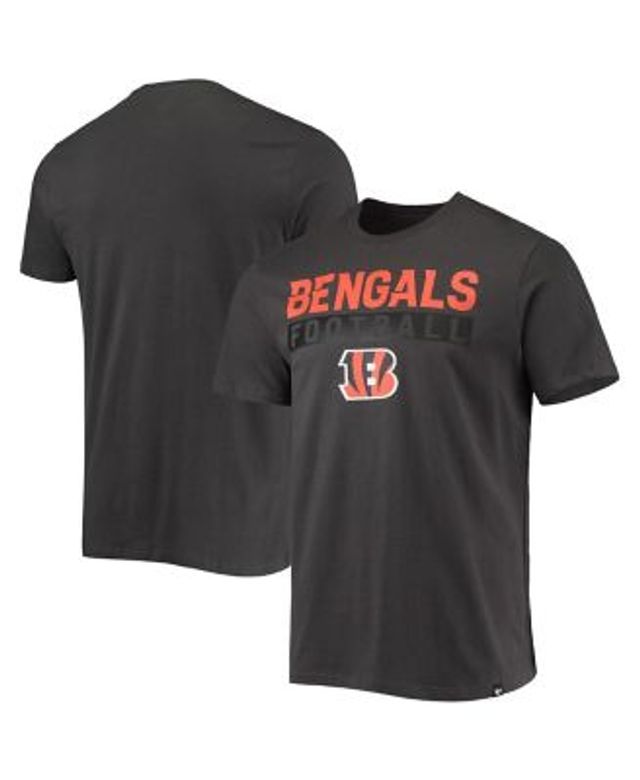 Men's Fanatics Branded Joe Burrow Black Cincinnati Bengals Player Icon Name & Number T-Shirt