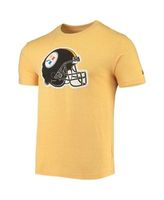 Men's Nike Gold Pittsburgh Steelers Legend Logo Performance T-Shirt Size: Medium