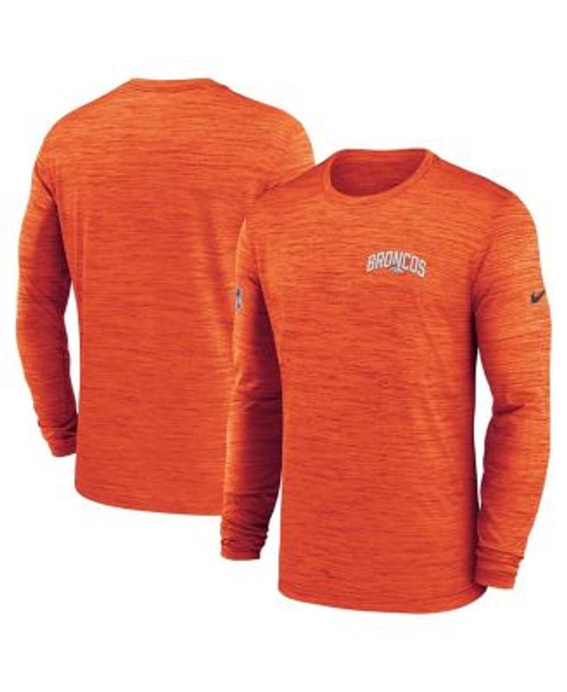 Nike Men's Dri-Fit Sideline Velocity (NFL Chicago Bears) Long-Sleeve T-Shirt in Grey, Size: Small | 00KX06G7Q-078