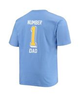 Women's Fanatics Branded Powder Blue/Natural Los Angeles Chargers