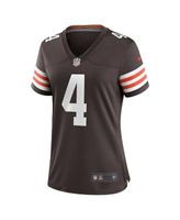 Nike Deshaun Watson Brown Cleveland Browns Player Name & Number T-Shirt