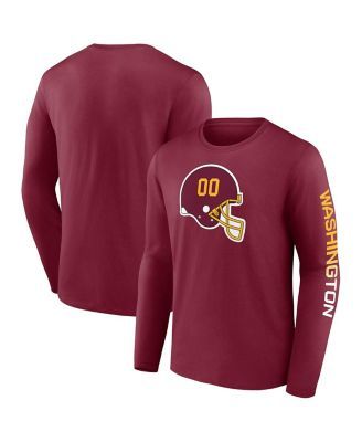 Nike Washington Redskins Football Est 1932 Long Sleeve T-Shirt Size M  Burgundy