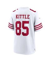 Men's Nike George Kittle Scarlet San Francisco 49ers Vapor F.U.S.E. Limited Jersey Size: Small