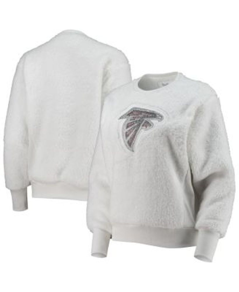 Touch Women's White Atlanta Falcons Milestone Tracker Pullover