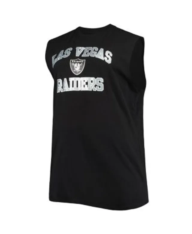 Las Vegas Raiders FOCO Reversible Mesh Tank Top - Black/Gray