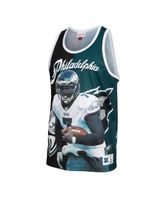 Men's Mitchell & Ness Joe Montana Black/Gold San Francisco 49ers Retired  Player Graphic Tank Top