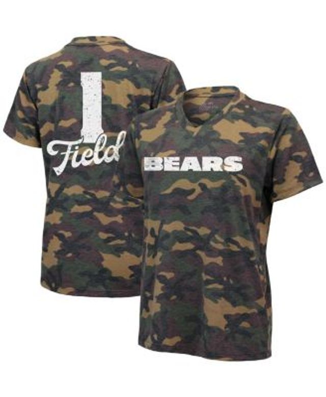 Lids Justin Fields Chicago Bears Fanatics Branded Women's Plus Player Name  & Number V-Neck T-Shirt - Navy