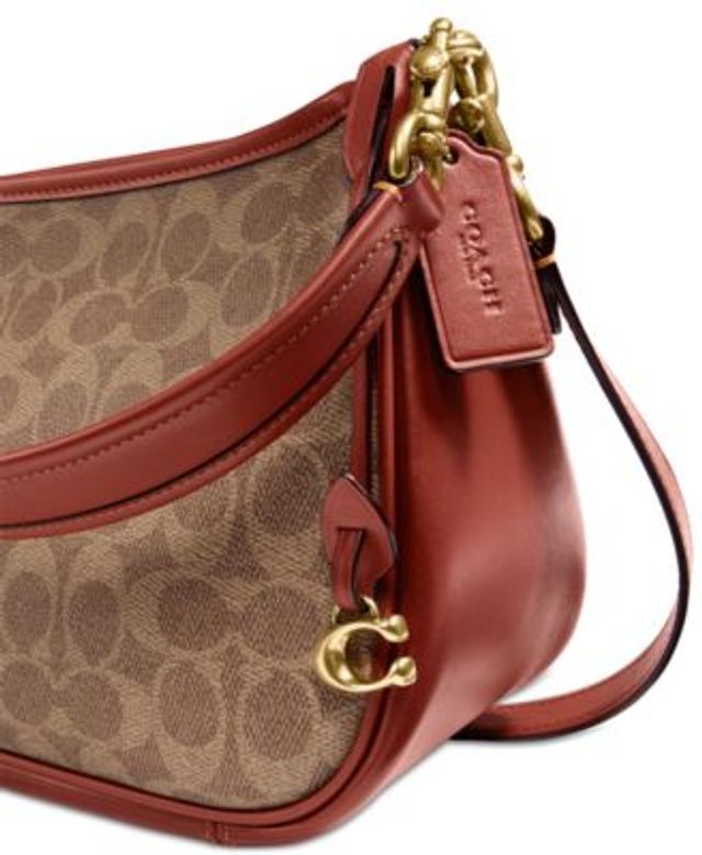 COACH Signature Canvas Cassie Crossbody - Macy's