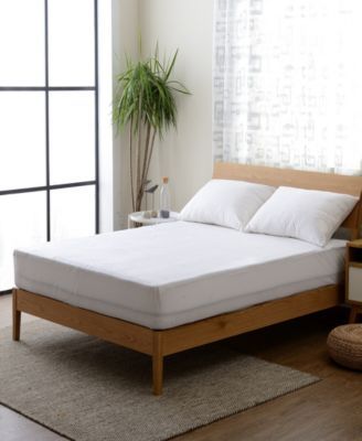 Rayon from Bamboo Water-Resistant Mattress Protector, Queen