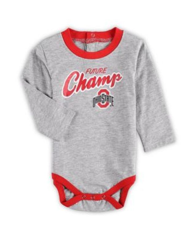 San Francisco 49ers Newborn & Infant Little Champ Three-Piece Bodysuit, Bib  & Booties Set - Scarlet/Gold