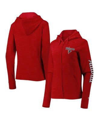 New Era / Women's Atlanta Braves Space Dye Red Quarter-Zip