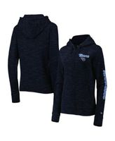 Dallas Cowboys New Era Women's Reverse Full-Zip Hoodie - Navy