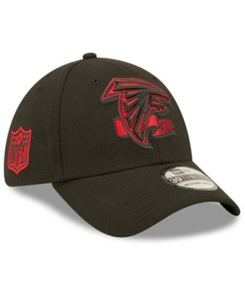 New Era Men's Atlanta Falcons League 9Forty Adjustable Black Hat