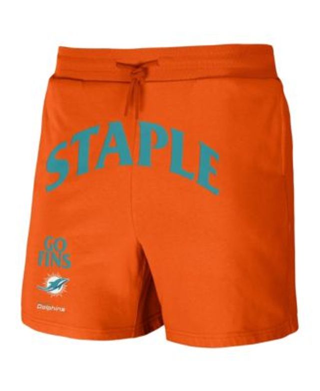 Pro Standard Men's White Miami Dolphins Allover Marble Print Shorts