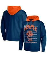 Men's NFL x Staple Navy Chicago Bears All Over Print Pullover Hoodie