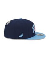 Tennessee Titans New Era Basic 9FIFTY Adjustable Snapback Hat - Navy/Light  Blue