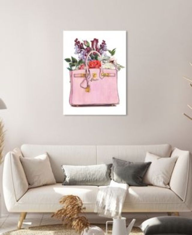 Oliver Gal Fashion Floral Trunk Giclee Art Print on Gallery Wrap