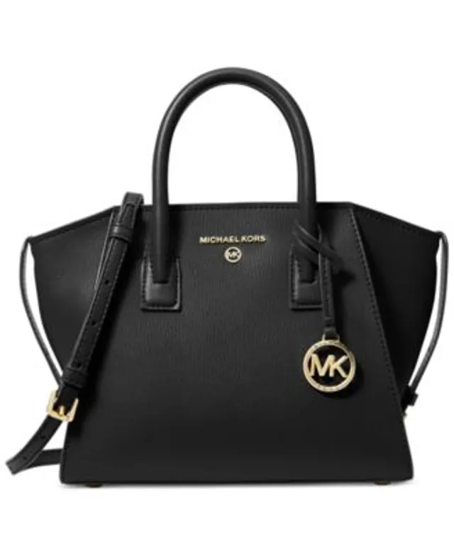 Michael Kors Karlie Leather Medium Satchel - Macy's