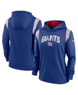 Nike Youth Boys Royal New York Giants Sideline Fleece Performance Pullover  Hoodie