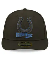 Men's New Era White Indianapolis Colts Omaha Low Profile 59FIFTY