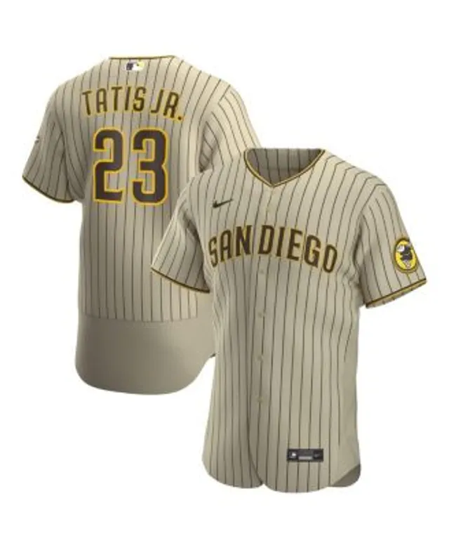 For Sale - Nike Authentic, Fernando Tatis Jr., San Diego Padres Brown Road  Jersey, size 44 - looking for $330 (Canadian) shipped within Canada. Open  to shipping to US, just need to