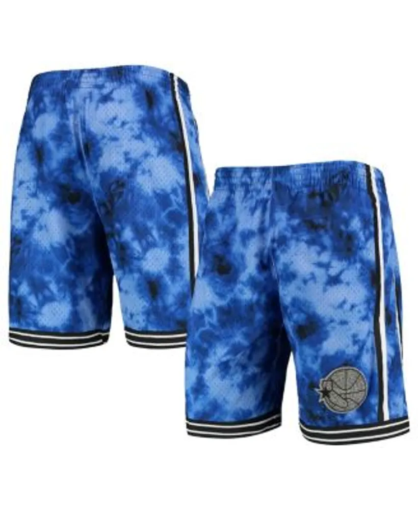 Men's Mitchell & Ness Royal Philadelphia 76ers Hardwood Classics Team Swingman Shorts