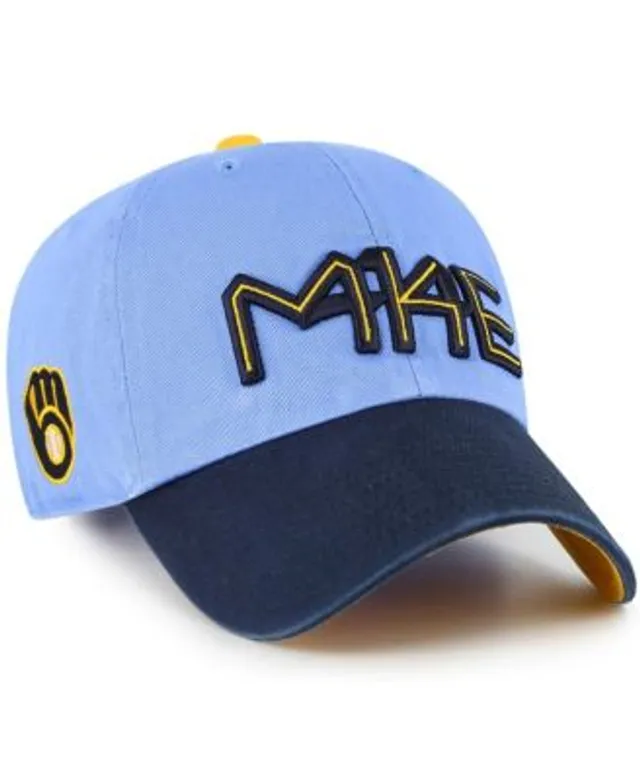 Men's New Era Powder Blue Milwaukee Brewers 2022 City Connect Low Profile 59FIFTY Fitted Hat