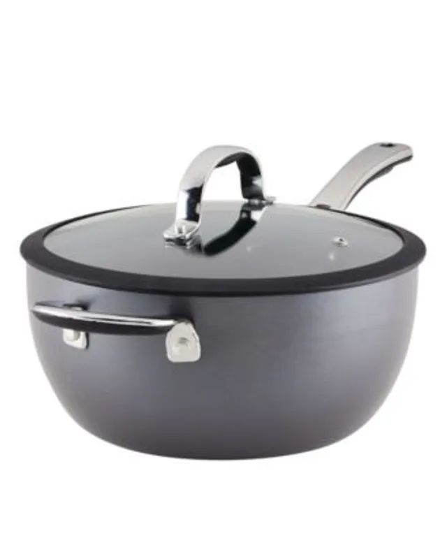 BergHOFF Neo 3PC Cast Iron Set: 3qt. Covered Dutch Oven & 11 inch Grill Pan, Purple