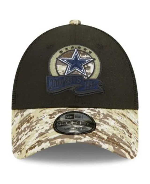 New Era Men's Dallas Cowboys Salute To Service Black Knit