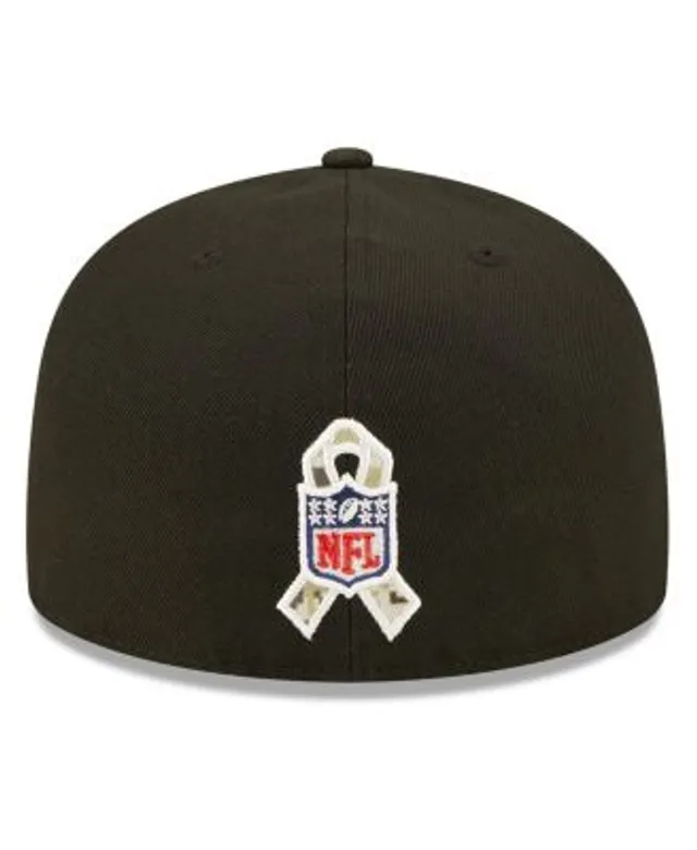 New Era Black/Camo Dallas Cowboys 2021 Salute to Service 59FIFTY Fitted Hat