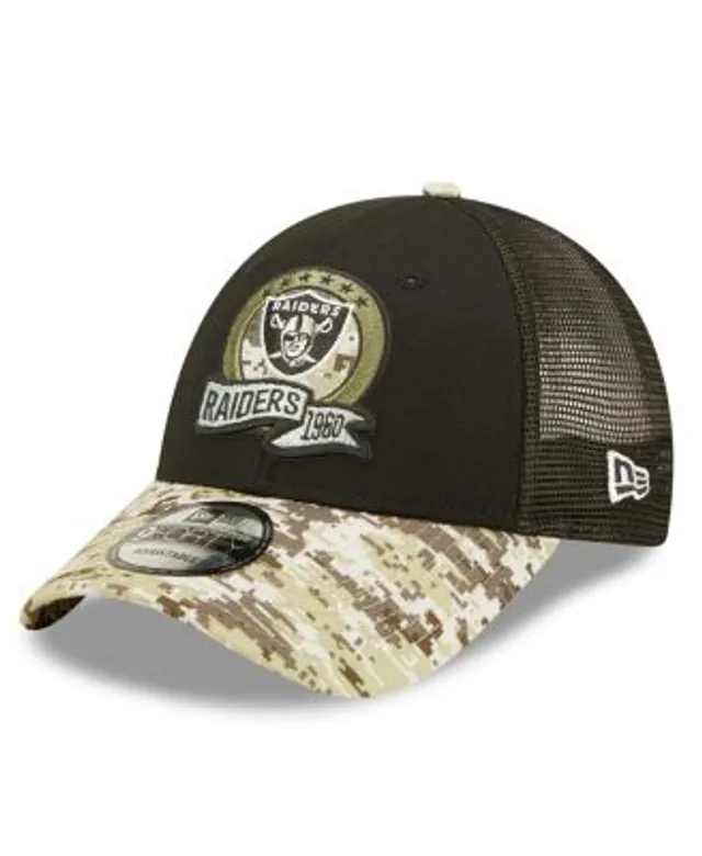 New Era 9FORTY A Frame All Day Trucker Las Vegas Raiders NFL Beige