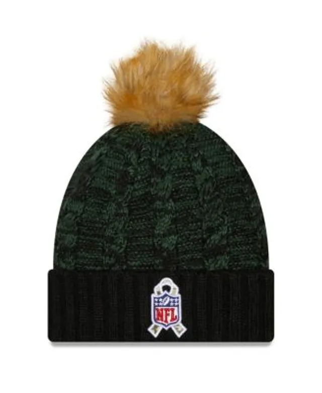 Youth New Era Black Seattle Seahawks 2022 Salute To Service Knit Hat