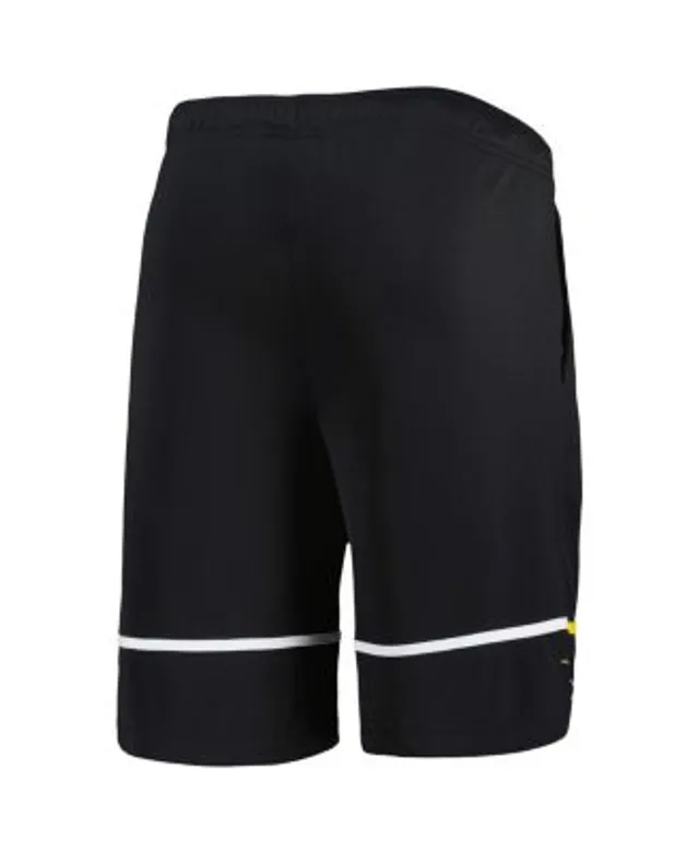 Pittsburgh Steelers New Era Combine Authentic Rusher Training Shorts - Black