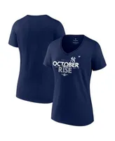 Fanatics Youth Boys Branded Navy Tampa Bay Rays 2022 Postseason T