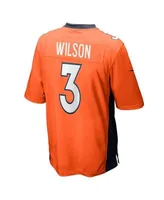 Men's Nike Russell Wilson Orange Denver Broncos Vapor F.U.S.E. Limited Jersey Size: Small