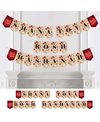 Rosh Hashanah - New Year Bunting Banner - Party Decor - Shana Tova Rosh Hashanah